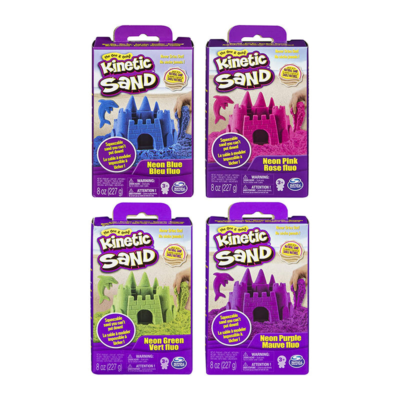 Colorful kinetic sandbox 227gr KINETIC SAND 6033332