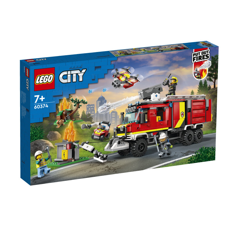 Đồ Chơi Lắp Ráp Xe Cứu Hỏa Chuyên Dụng LEGO CITY 60374