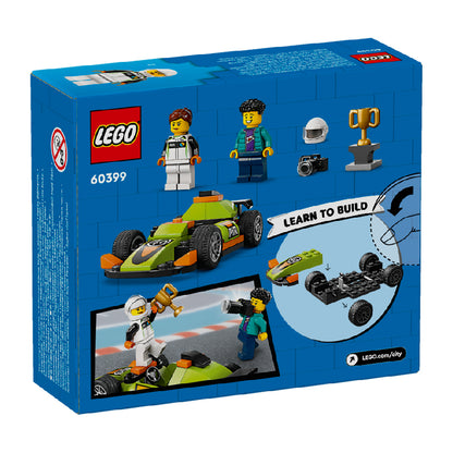 LEGO CITY 60399 green sports racing car assembly toy
