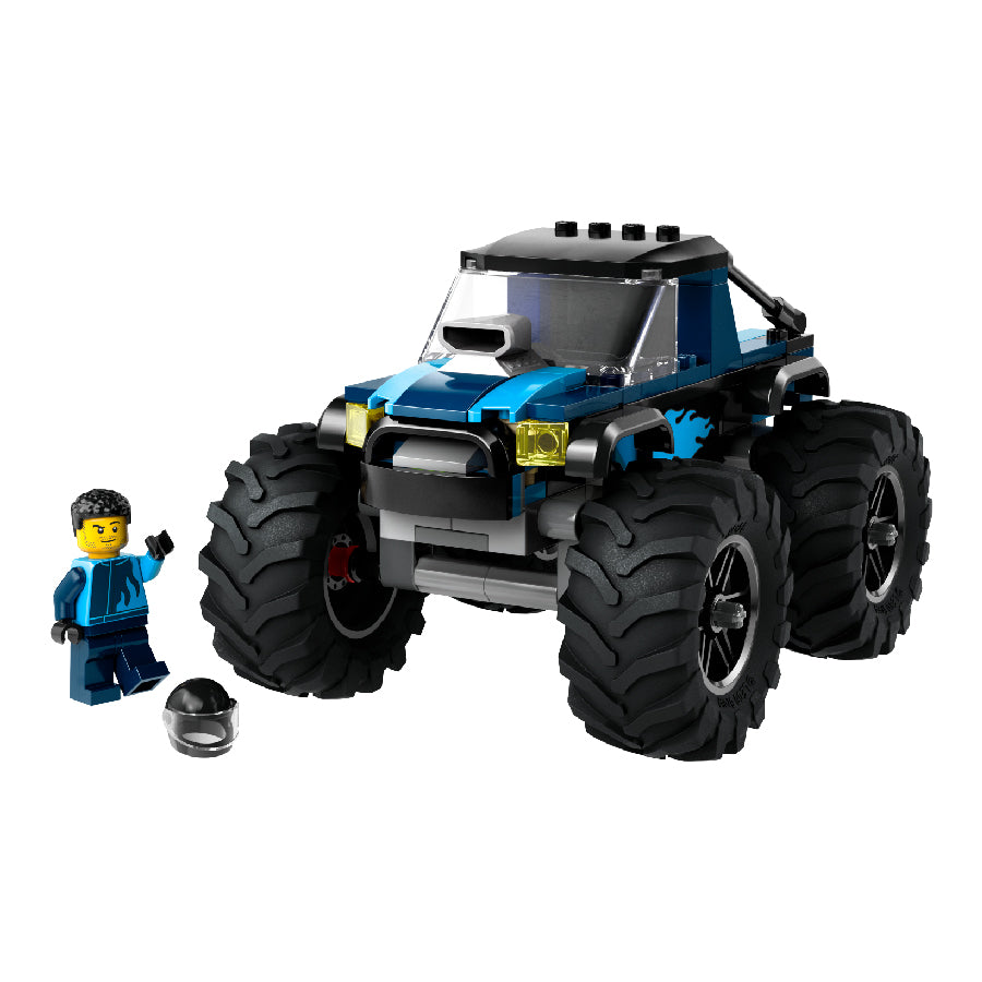 Đồ chơi lắp ráp Chiến xe Monster xanh dương LEGO CITY 60402