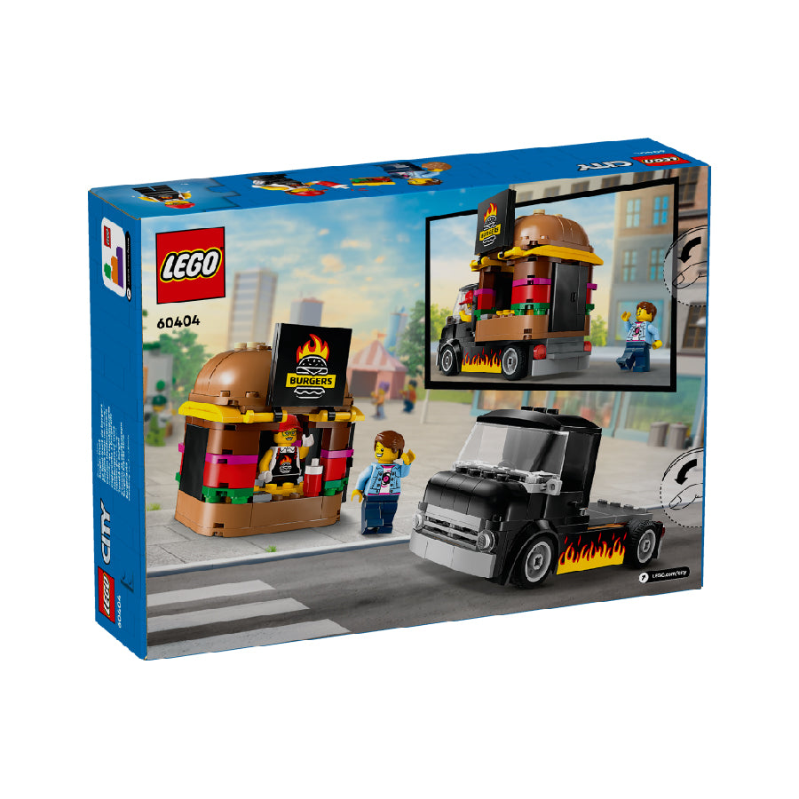 Đồ chơi lắp ráp Xe tải Burger lưu động LEGO CITY 60404