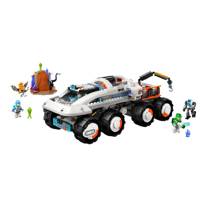Đồ chơi lắp ráp Xe thám hiểm vũ trụ có cần trục LEGO CITY 60432