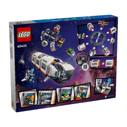 LEGO CITY 60433 multi-modular space station assembly toy