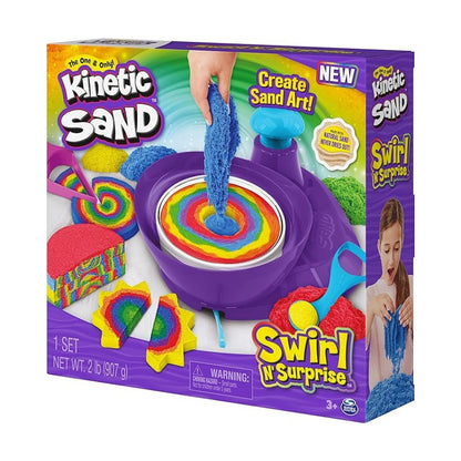 Kinetic Sand - KINETIC SAND Surprise Swirl Toy Set 6063931