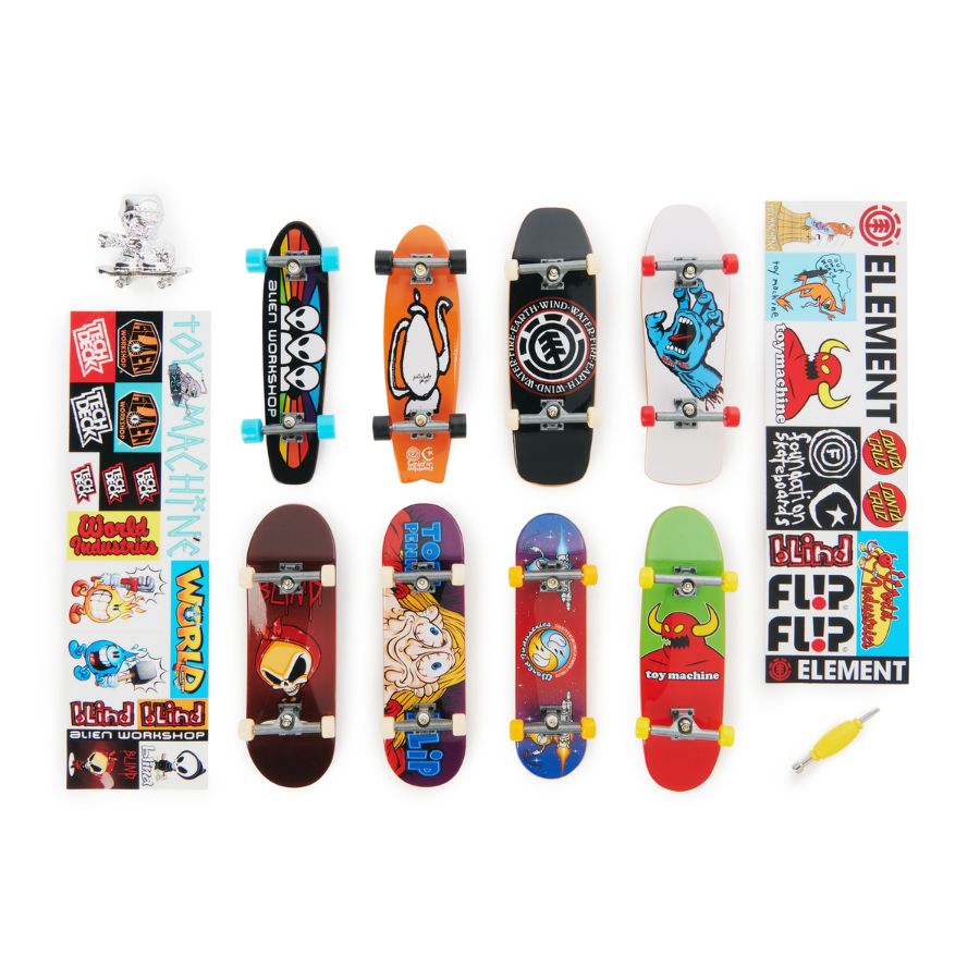 Combo of 8 Skateboards 25th Anniversary Edition TECH DECK 6067138