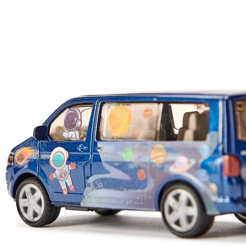 Vw T5 Car Model with Space Pattern Sticker SIKU 6509