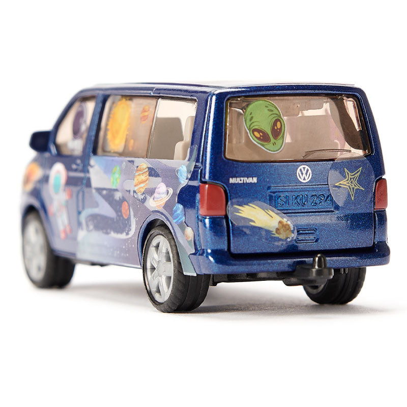 Vw T5 Car Model with Space Pattern Sticker SIKU 6509