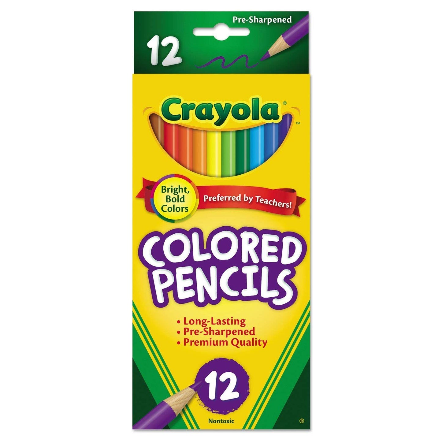 CRAYOLA 684012 long 12-color pencil