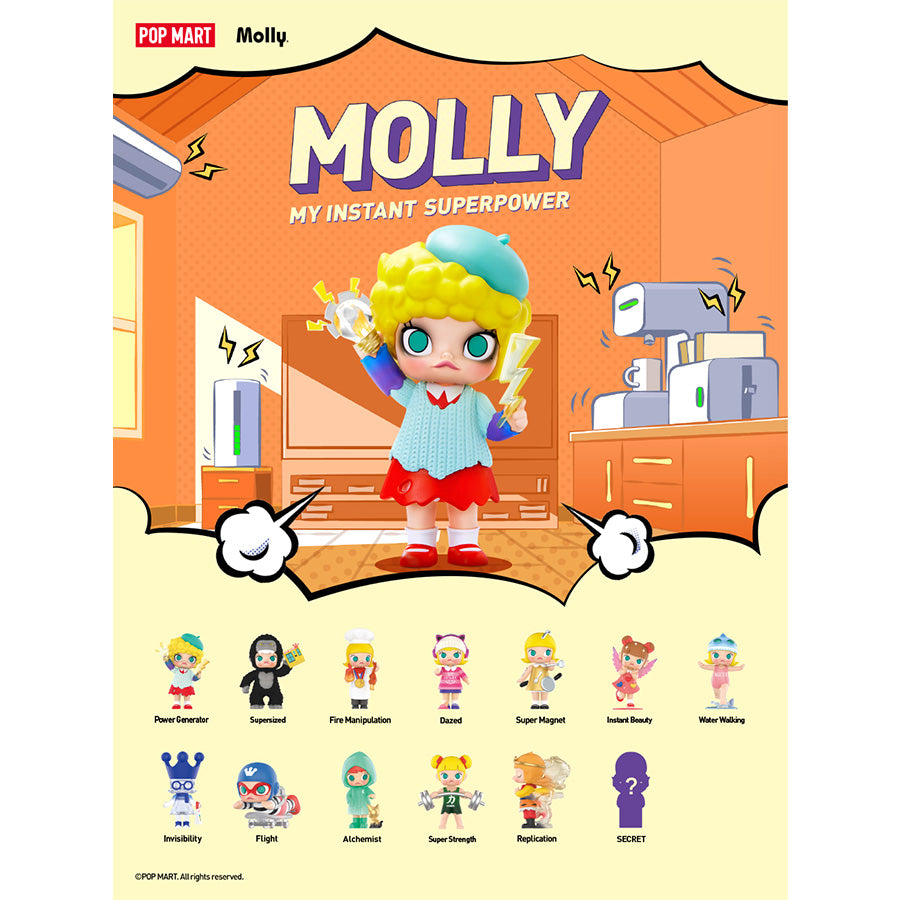 Mô Hình Molly My Instant Superpower Figures POP MART 6941848251992