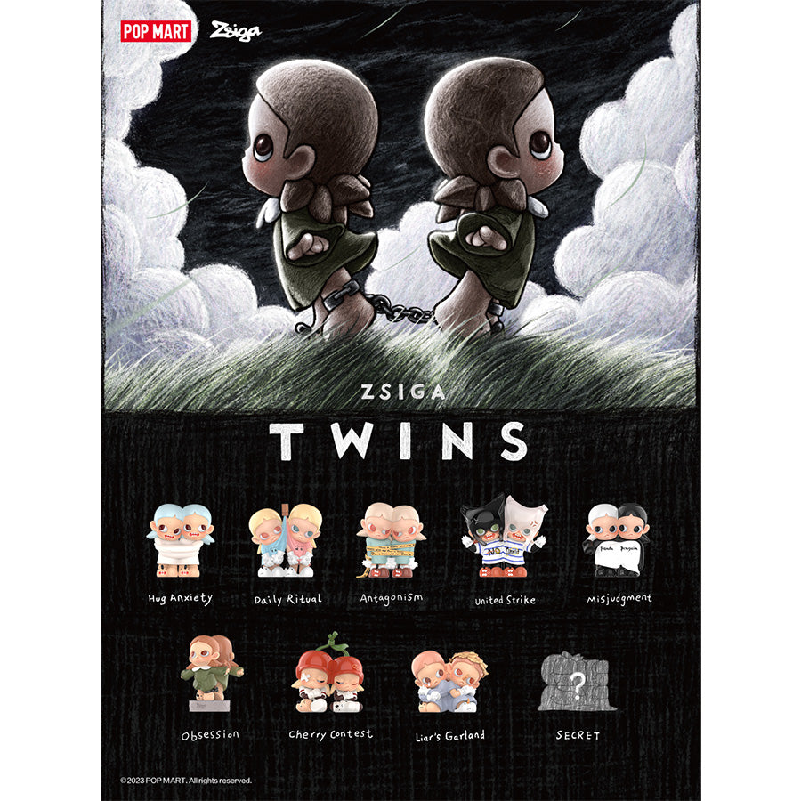 Mô Hình Zsiga Twins Figures POP MART 6941848264145