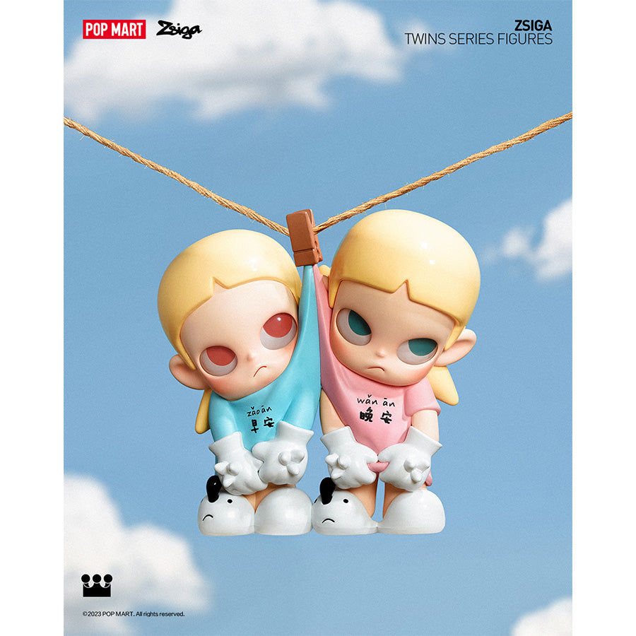 Mô Hình Zsiga Twins Figures POP MART 6941848264145