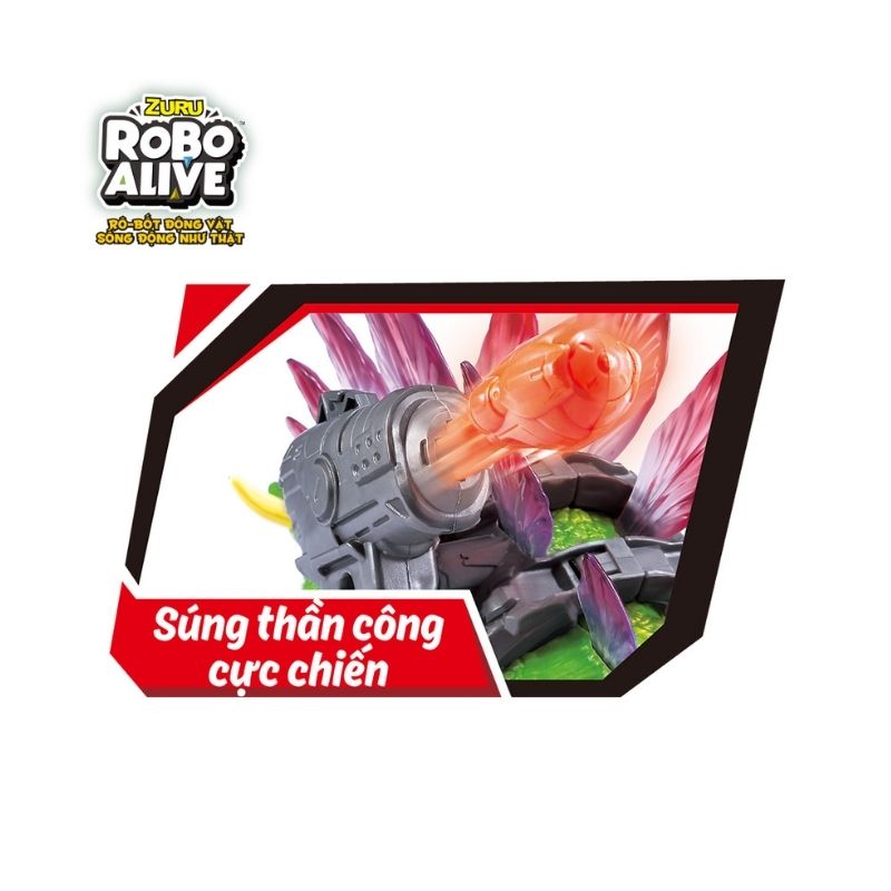 Khủng long phiến sừng chiến đấu Stegosaurus ROBO ALIVE 7131