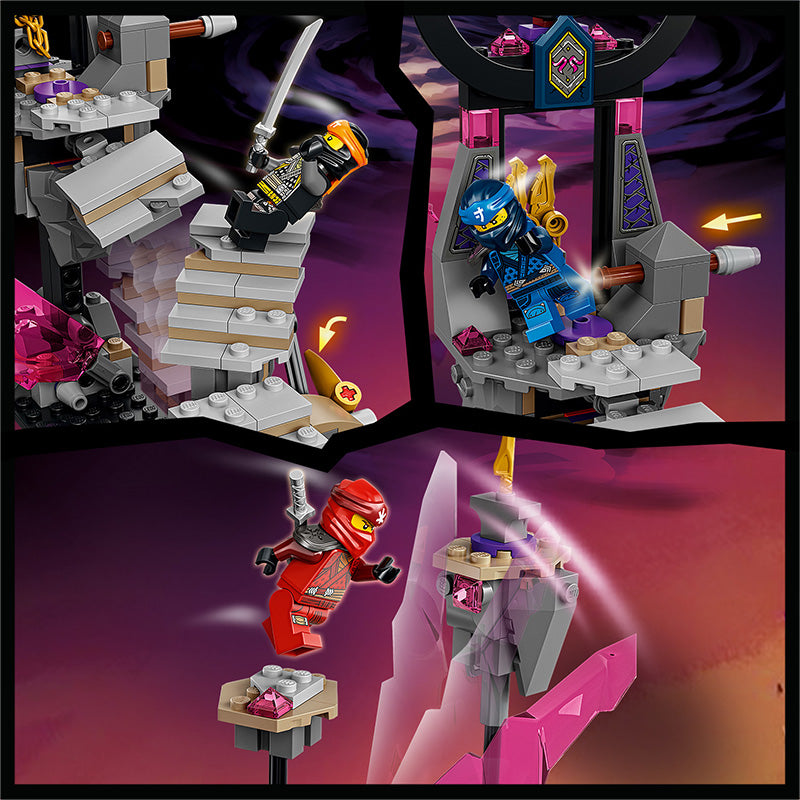 Đồ Chơi Lắp Ráp Đền Thần Của Chúa Tể Crystal LEGO NINJAGO 71771