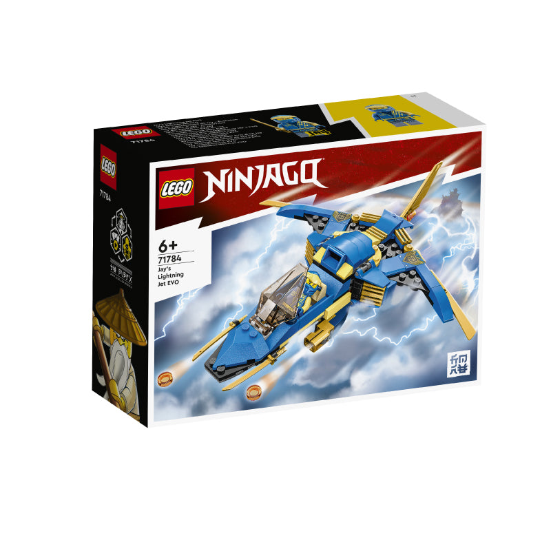 Đồ Chơi Lắp Ráp Phi Cơ Sấm Sét Tiến Hóa Của Jay LEGO NINJAGO 71784