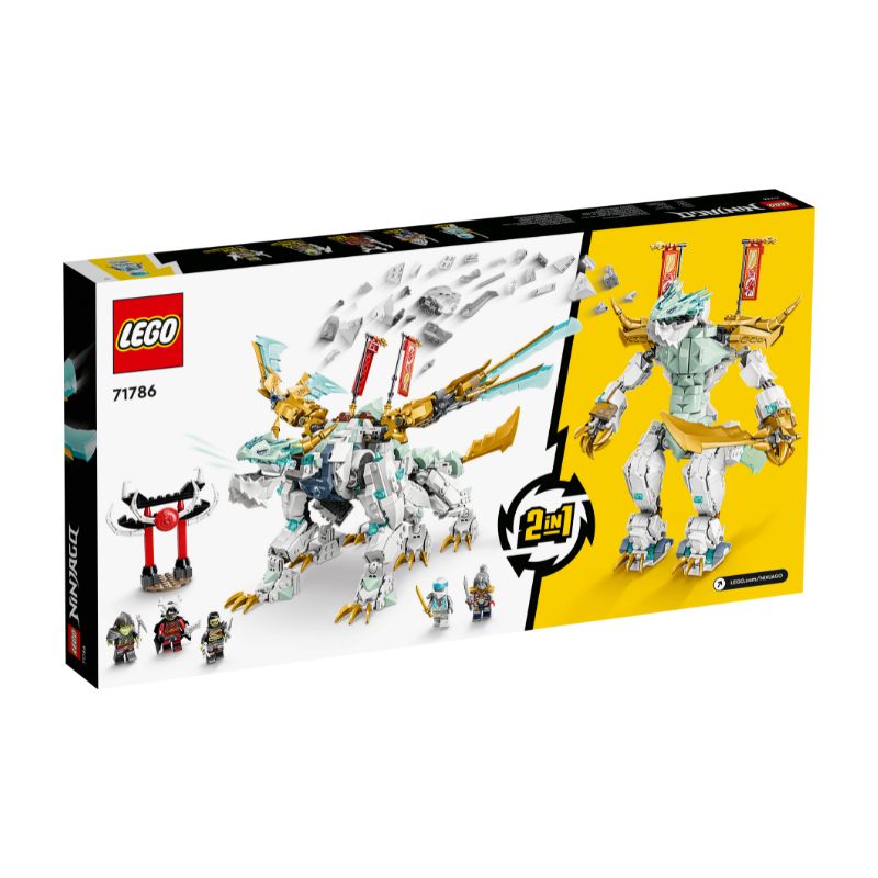 Đồ Chơi Lắp Ráp Rồng Băng Tối Thượng Của Zane LEGO NINJAGO 71786