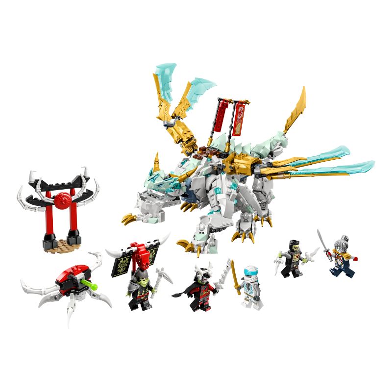 Đồ Chơi Lắp Ráp Rồng Băng Tối Thượng Của Zane LEGO NINJAGO 71786