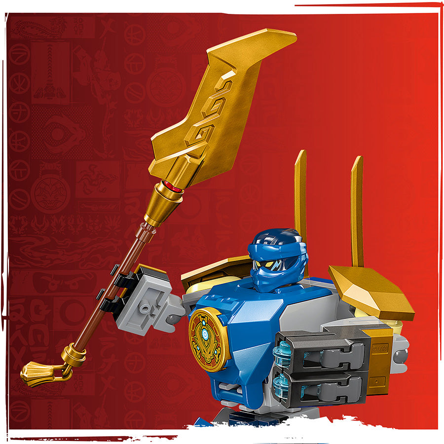 Jay's Battle Armor LEGO NINJAGO 71805 assembly toy