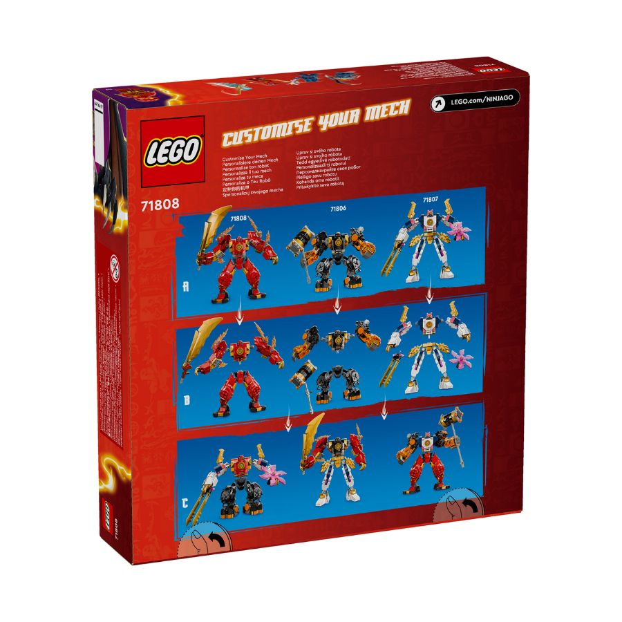 Đồ chơi lắp ráp Chiến giáp lửa của Kai LEGO NINJAGO 71808