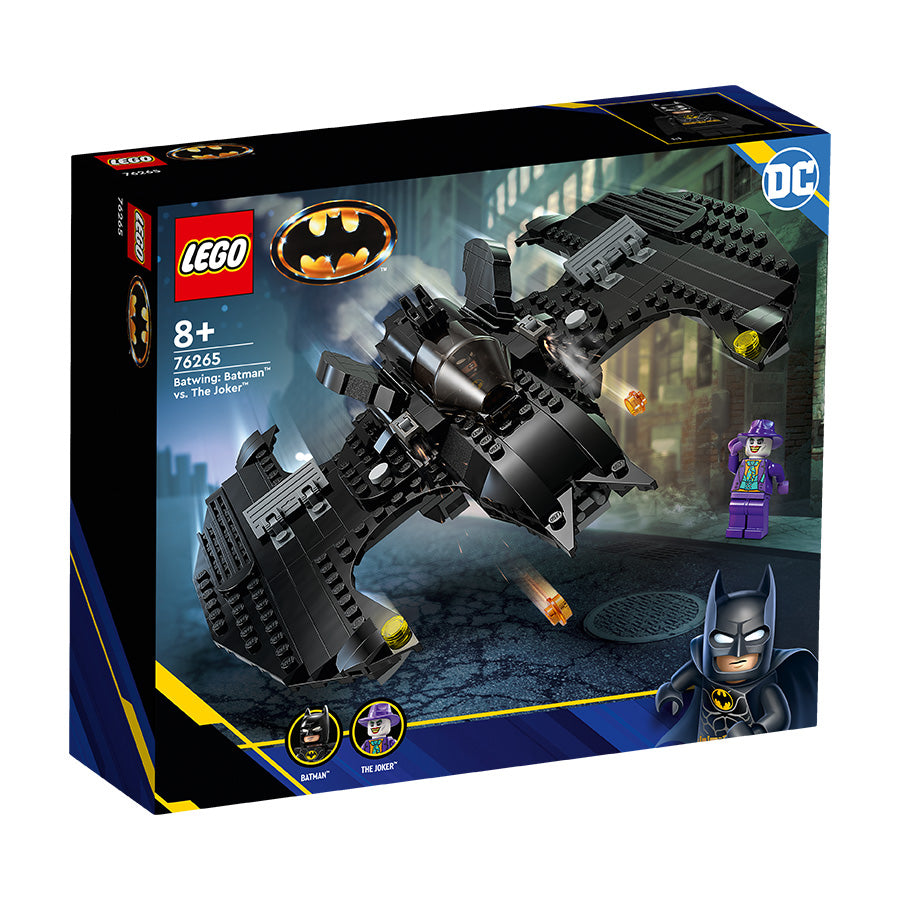 Đồ chơi lắp ráp Phi cơ Người Dơi đối đầu Joker LEGO SUPERHEROES 76265