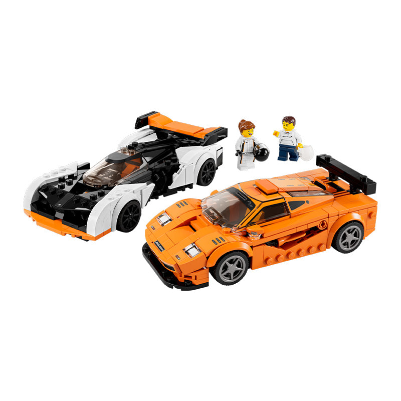 Đồ Chơi Lắp Ráp Siêu Xe Mclaren Solus Gt & Mclaren F1 Lm LEGO SPEED CHAMPIONS 76918