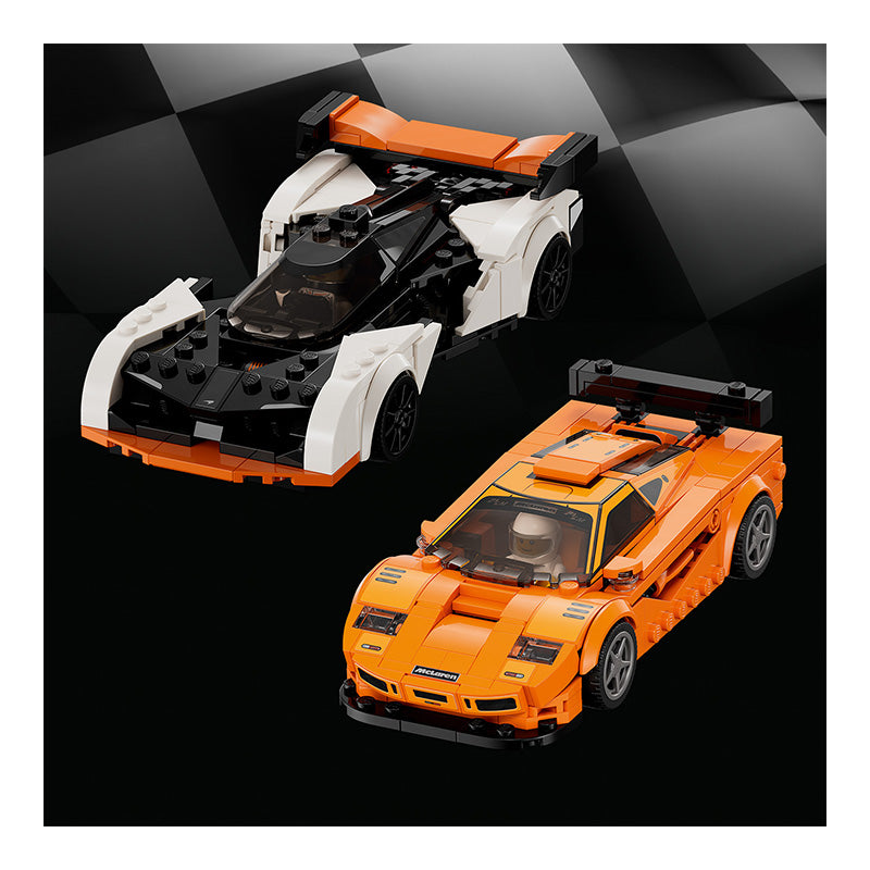 Đồ Chơi Lắp Ráp Siêu Xe Mclaren Solus Gt & Mclaren F1 Lm LEGO SPEED CHAMPIONS 76918