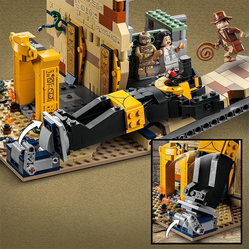 Đồ Chơi Lắp Ráp Ngôi Đền Tàn Khốc LEGO INDIANA JONES 77013