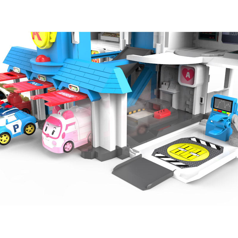 Robocar Poli giant transforming rescue station ROBOCAR POLI 83304