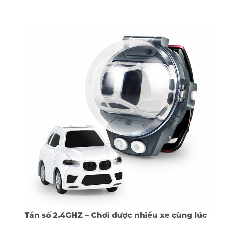 Đồng hồ điều khiển xe ô tô mini siêu tốc độ_Màu Trắng XTECH 8680-1