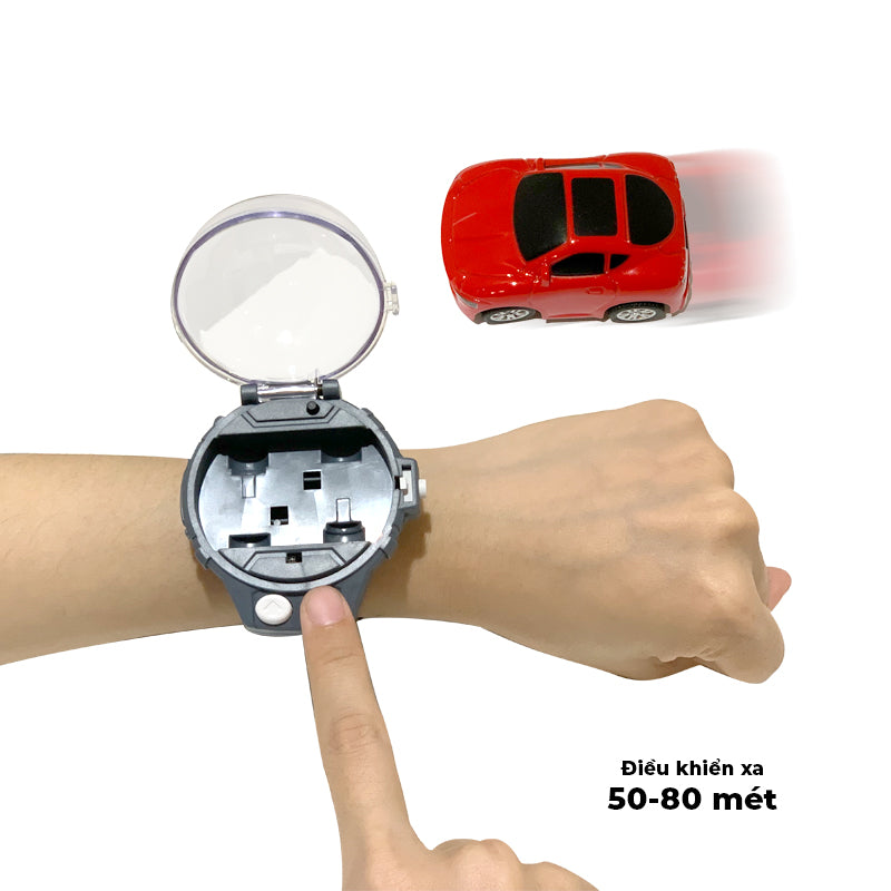 Đồng hồ điều khiển xe ô tô mini siêu tốc độ_Màu Đỏ XTECH 8680-4