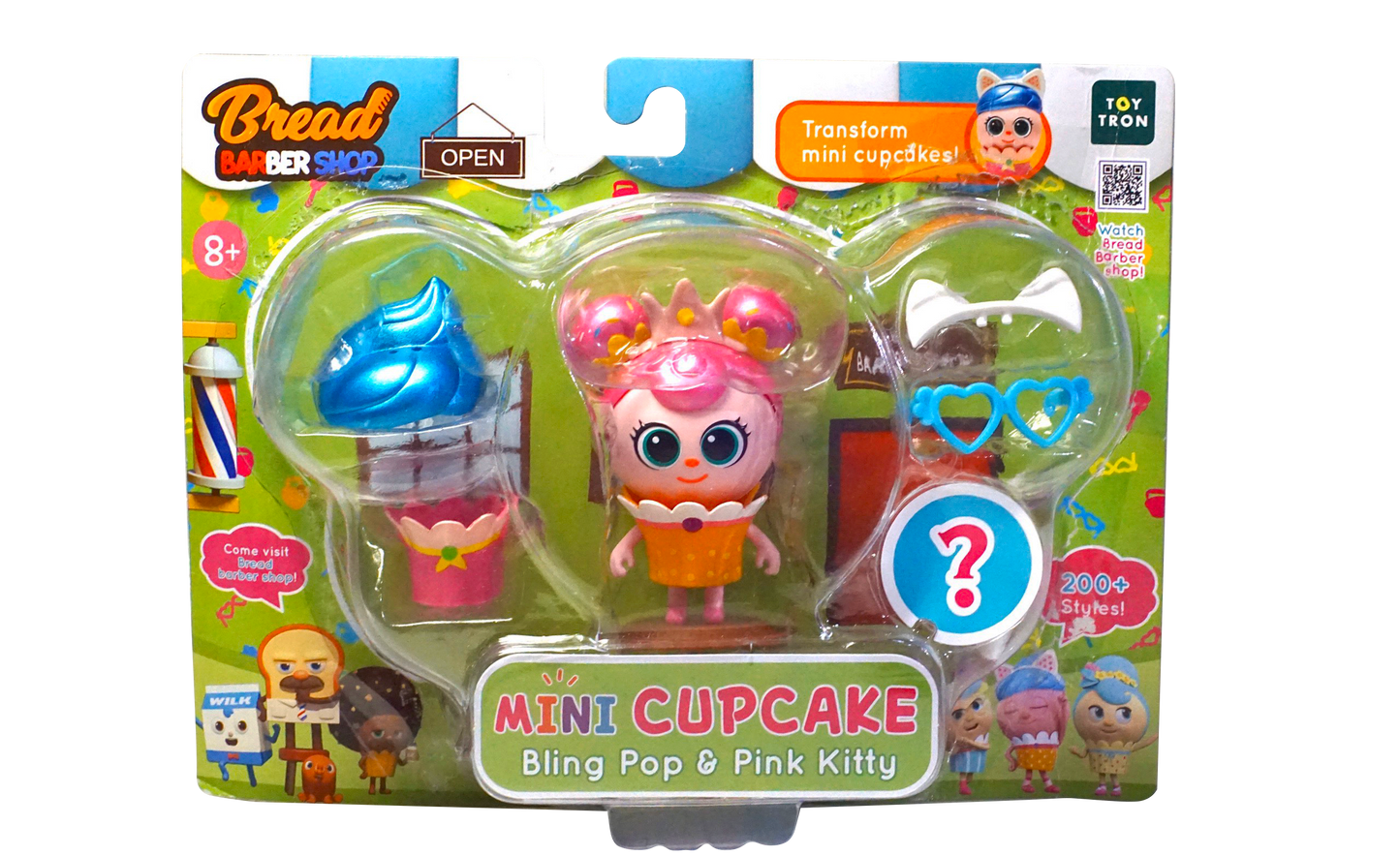 Bánh Mini Cupcake - Bling Pop và Pink Kitty BREAD BARBERSHOP BB32777