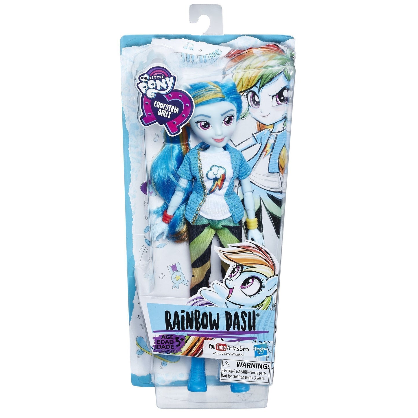 EG - Búp bê Rainbow Dash MY LITTLE PONY E0349