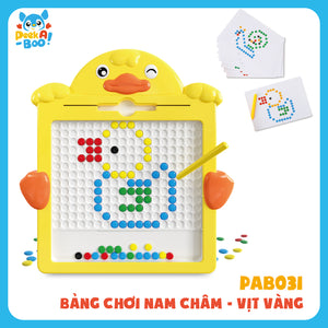 Creative magnetic drawing board toy for children PEEK A BOO PAB031