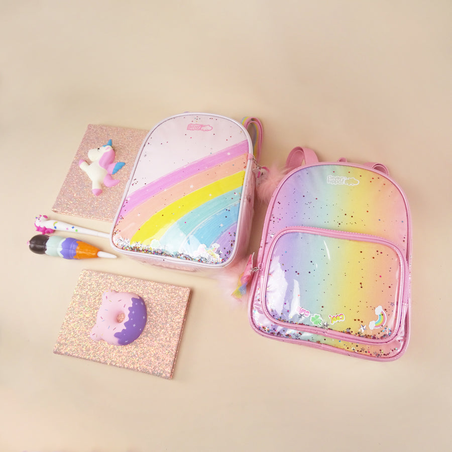 Rainbow Backpack - Art Galaxy CLEVERHIPPO BH2202