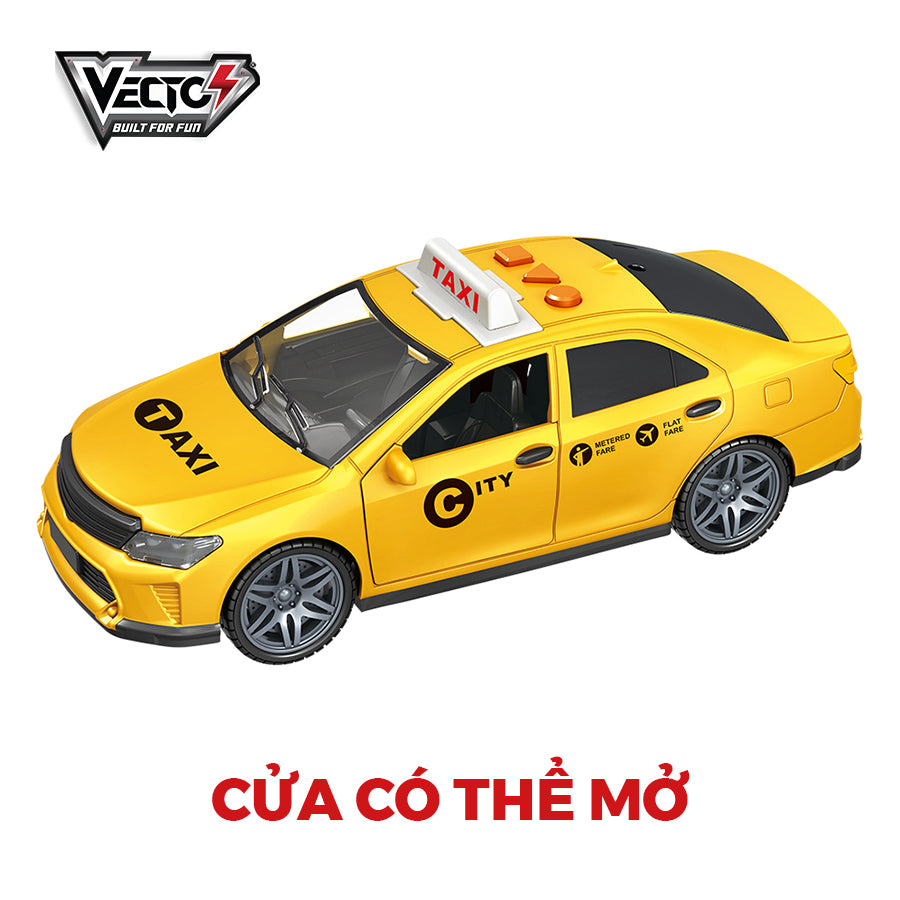 Combo of sightseeing bus and taxi with lights and sounds VECTO CB-VTA15-VT21Q