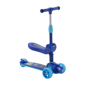 Xe trượt scooter 3 bánh Chipmunk 2 trong 1 CM-S2B màu xanh