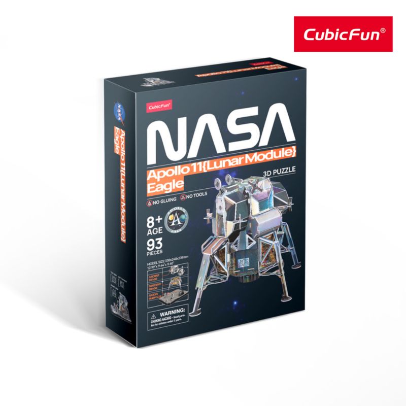 3D puzzle NASA: Exploring the moon - Apollo 11 PUZZLES DS1058H