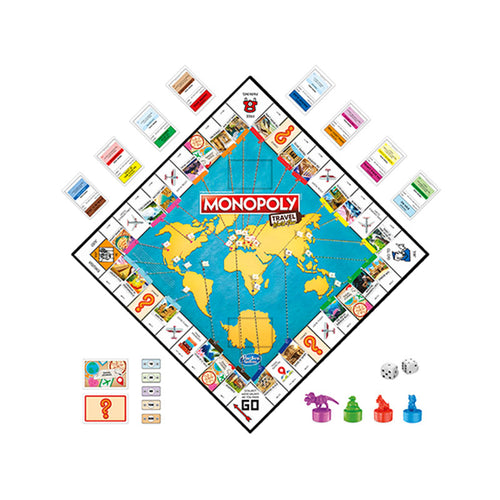 Monopoly - Around the World version MONOPOLY F4007