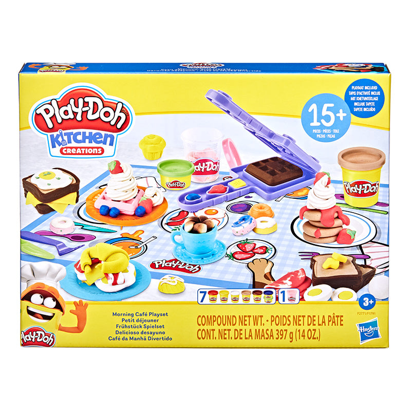 PLAYDOH F1791 breakfast coffee shop set