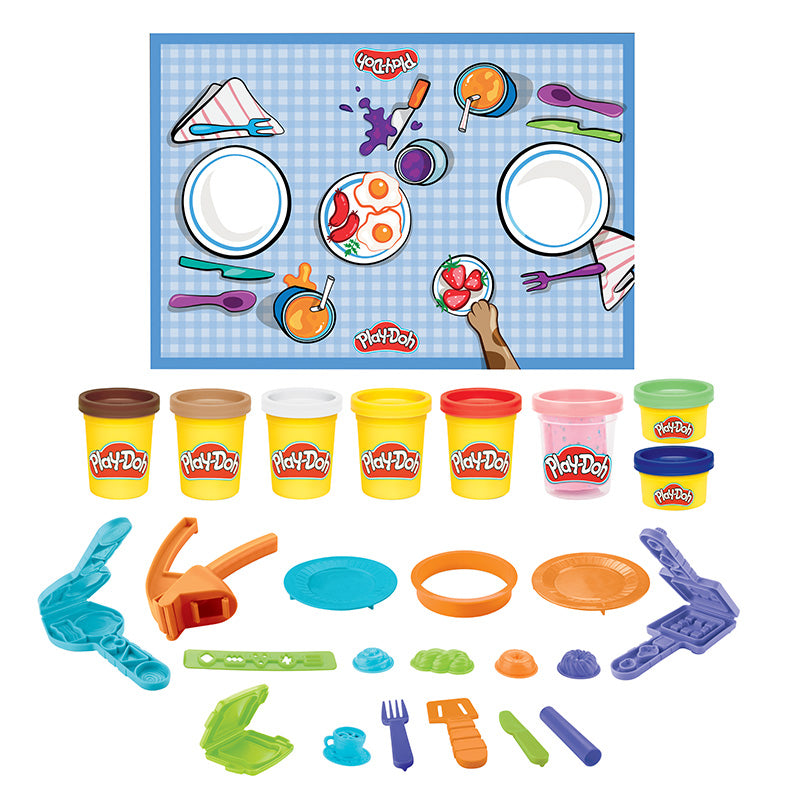 PLAYDOH F1791 breakfast coffee shop set