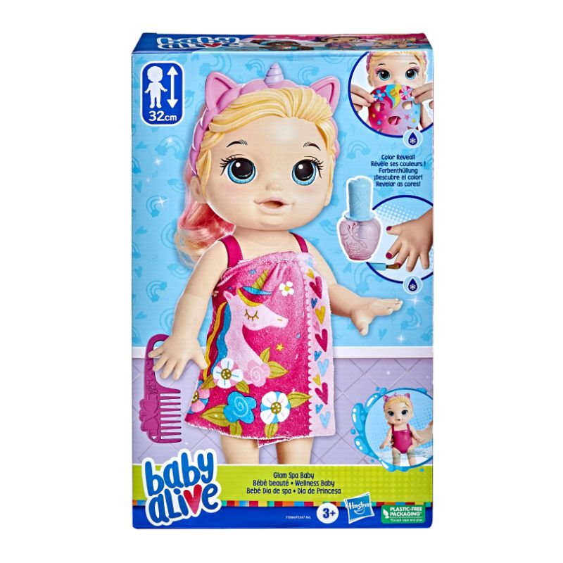 Beauty with baby Zoey BABY ALIVE F3564