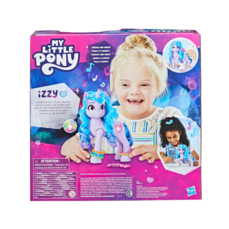 Lovely hairdo with Izzy MY LITTLE PONY F3870