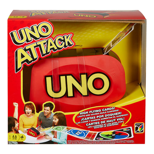 Intellectual game UNO ATTACK - MATTEL GAMES GXY78 AUTOMATIC CARD MACHINE version