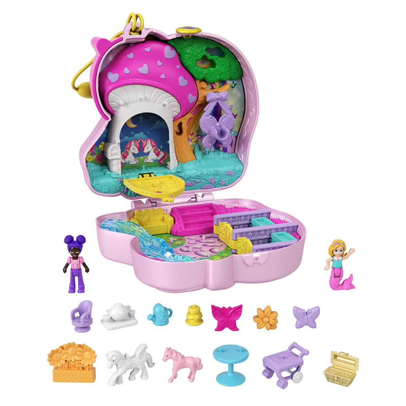 Polly Pocket and tea party with Unicorn POLLY POCKET FRY35