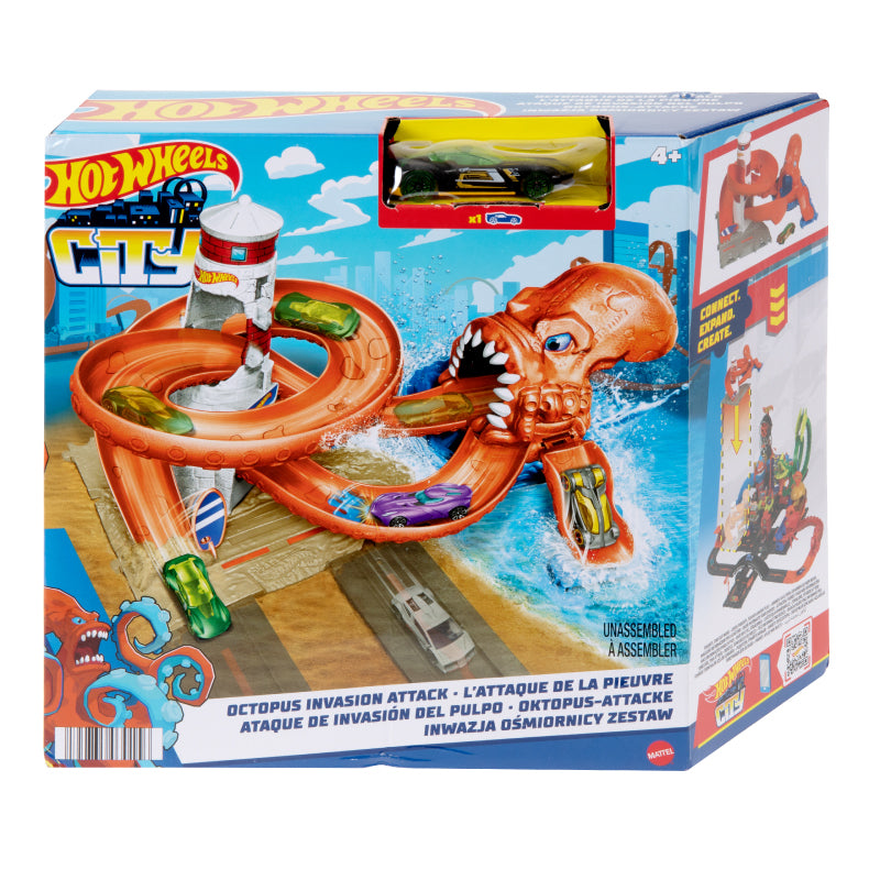 Octopus Spiral Hot Wheels City HOT WHEELS HDR29