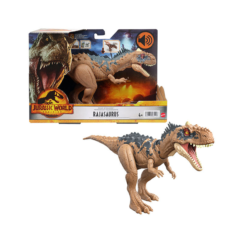 Mô Hình Khủng Long RAJASAURUS  có âm thanh JURASSIC WORLD MATTEL HDX17