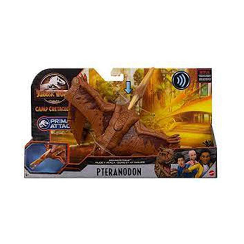 PTERANODON Dinosaur Model with sound JURASSIC WORLD MATTEL HDX17