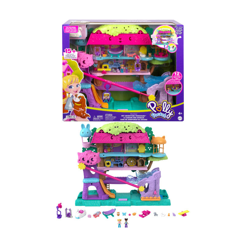 Polly Pocket and tree house POLLY POCKET HHJ06