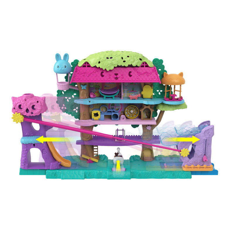 Polly Pocket and tree house POLLY POCKET HHJ06