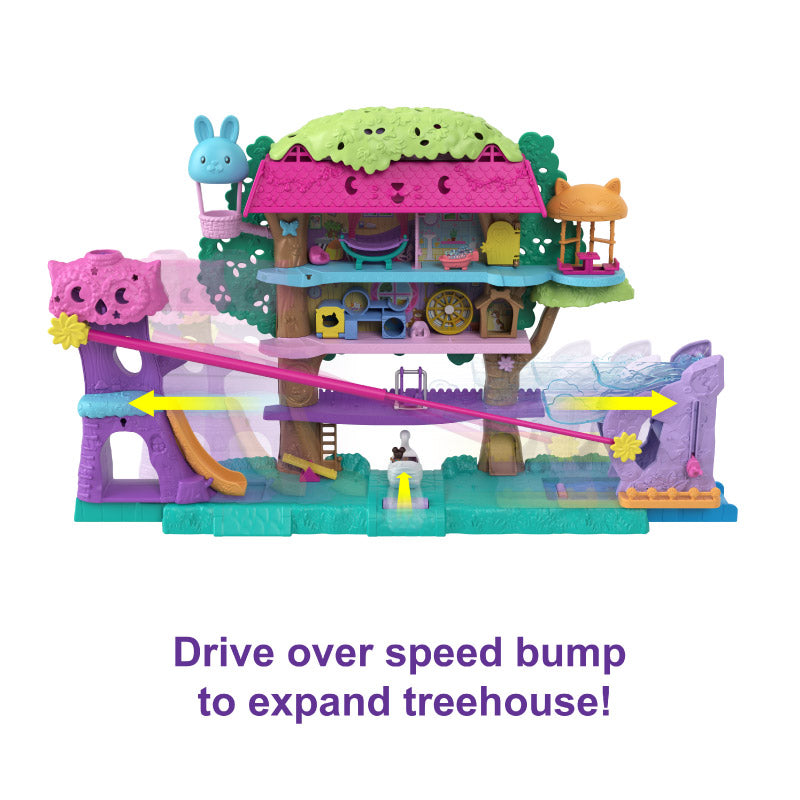 Polly Pocket and tree house POLLY POCKET HHJ06