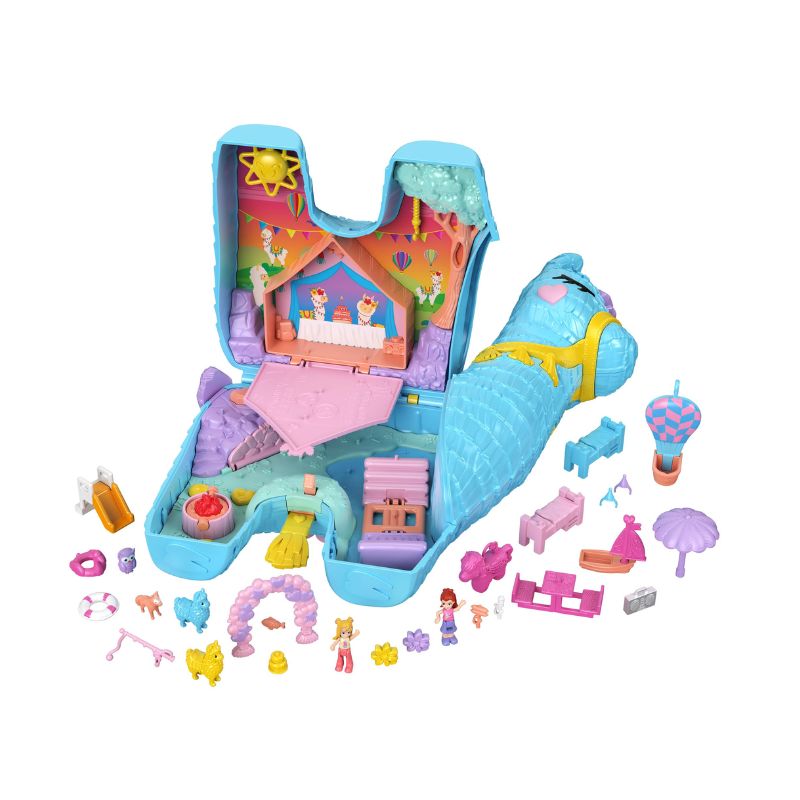 Polly Pocket and surprise party with Llama POLLY POCKET HHX73